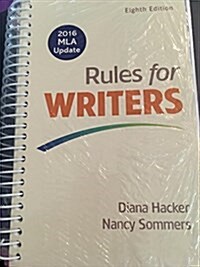 Rules for Writers, 2016 MLA Update Edition 8e & Quick Reference: Working with Sources 8e (Hardcover, 8)