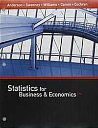 Statistics for Business & Economics + Minitab, 12-month Access (Loose Leaf, Pass Code, 13th)