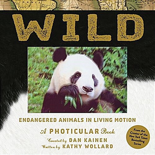 [중고] Wild: Endangered Animals in Living Motion (Hardcover)