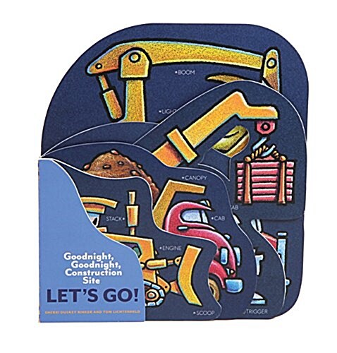 Goodnight, Goodnight, Construction Site: Lets Go!: (Construction Vehicle Board Books, Construction Site Books, Childrens Books for Toddlers) (Board Books)