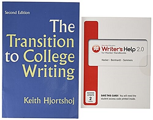 Hackers Writers Help 2.0 (4-Term Access) & Transition to College Writing 2e [With Access Code] (Paperback, 2)