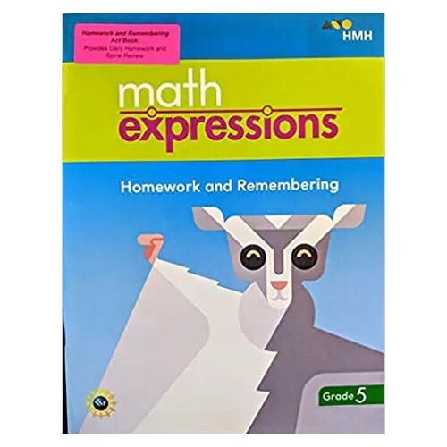Math Expressions Workbook Grade 5 (2018) (Paperback)