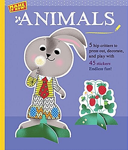 Make It Now!: Animals: Press Out and Play (Hardcover)