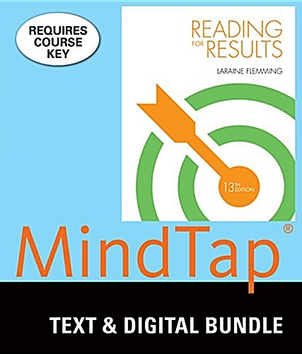 Reading for Results + Mindtap Developmental English, 6-month Access (Loose Leaf, Pass Code, 13th)