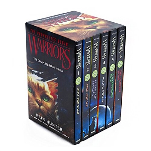 [영어원서] Warriors 1부 : The Prophecies Begin #01-6 Box Set (Paperback)(CD없음)