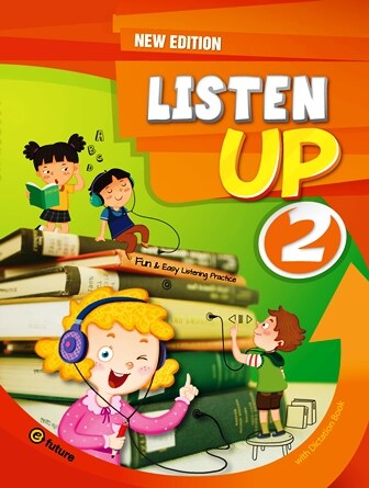 Listen Up 2 : Student Book (Dictation Book included) (Paperback +  QR 코드 , New Edition)