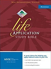 NIV Life Application Study Bible (Leather Bound)