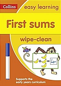 First Sums Age 3-5 Wipe Clean Activity Book : Ideal for Home Learning (Other Book Format)