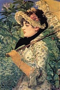 Spring Study of Jeanne Demarsy by Edouard Manet - 1882: Journal (Blank / Lined (Paperback)
