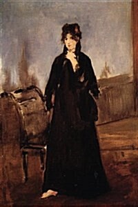 Young Woman with a Pink Shoe Portrait of Berthe Morisot by Edouard Manet - 186 (Paperback)