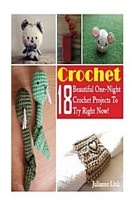 Crochet: 18 Beautiful One-Night Crochet Projects to Try Right Now!: (Crochet Accessories, Crochet Patterns, Crochet Books, Easy (Paperback)