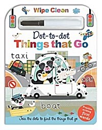 Wipe Clean Dot-To-Dot: Things That Go (Board Books)