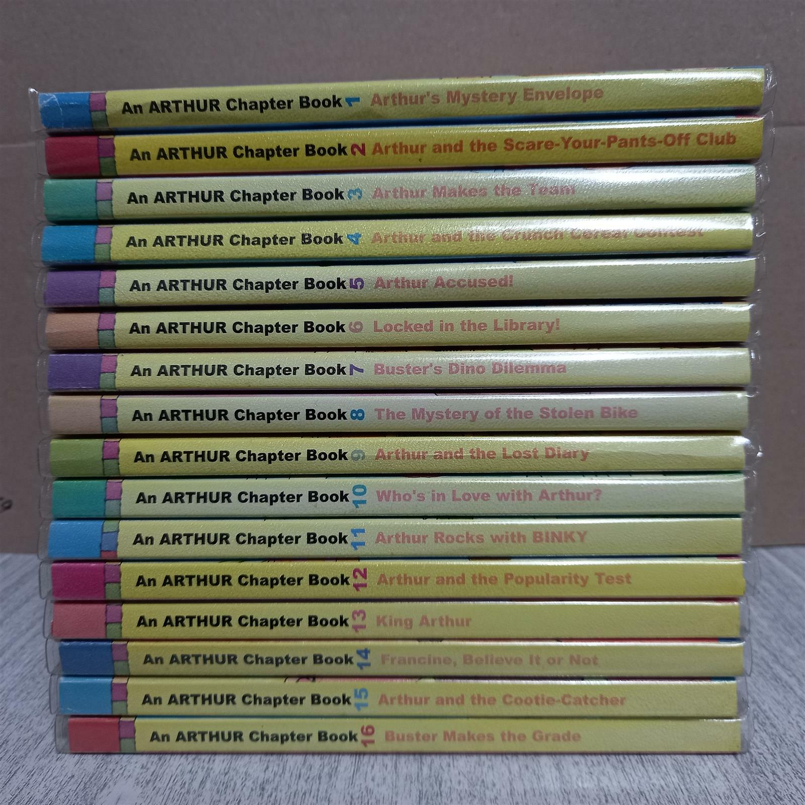 [중고] Arthur Chapter Book 1~16 묶음세트 (Paperback 16권 + CD 16장) | 알라딘