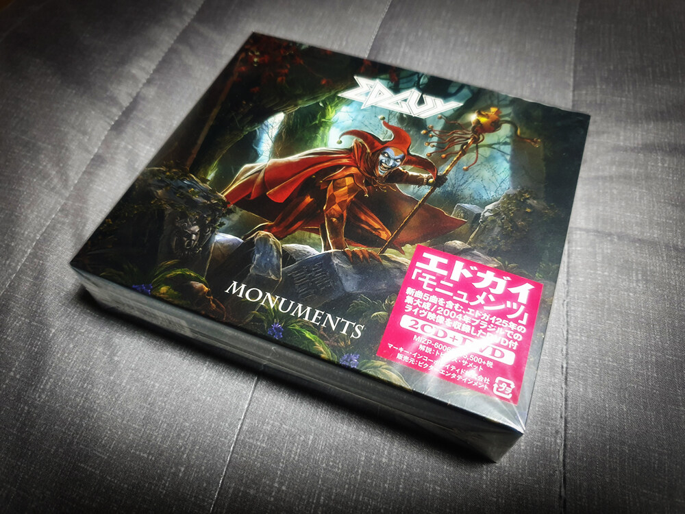 [중고] Edguy – Monuments (2CD+DVD Limited Edition) [일본반/미개봉신품] | Edguy | 알라딘