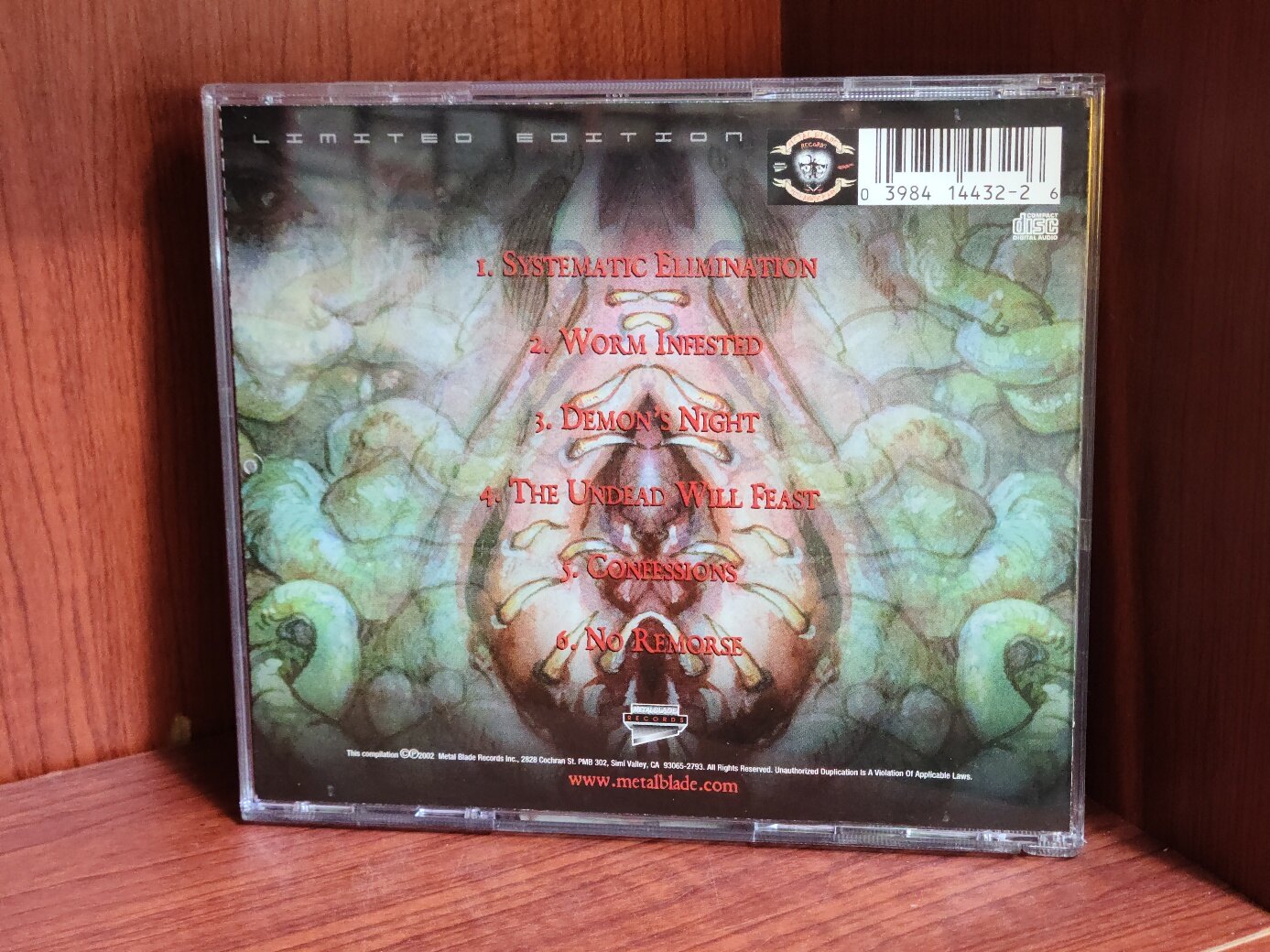 [중고] Cannibal Corpse – Worm Infested | 알라딘